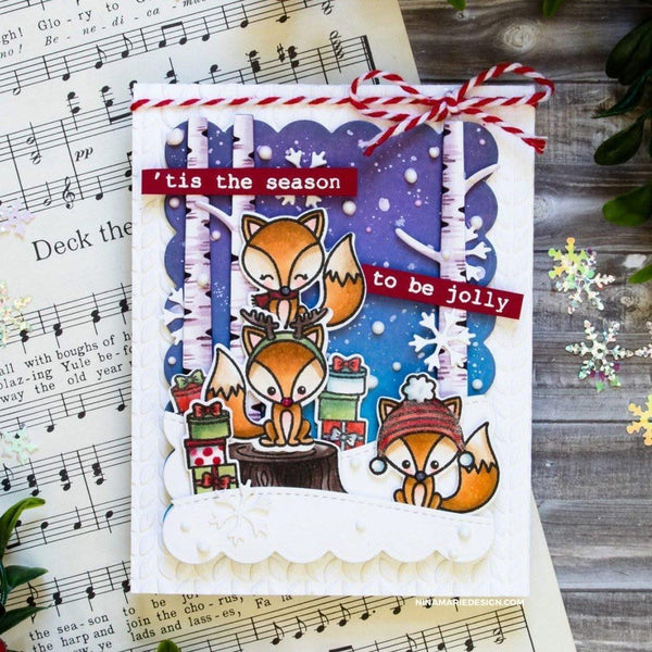Sunny Studio - Foxy Christmas Dies*