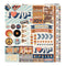 Reminisce Collection - Good Vibes Elements Stickers 12 inchX12 inch
