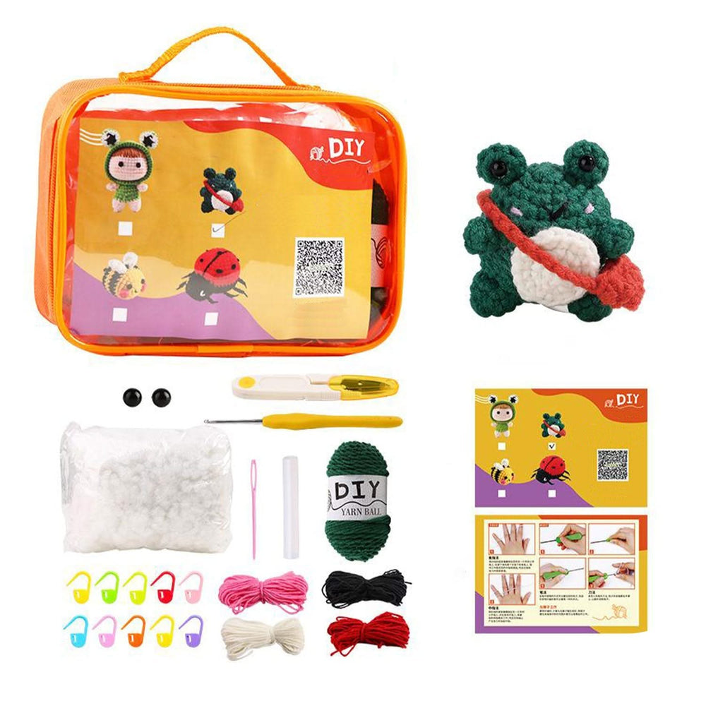 Universal Crafts Crochet DIY Kit - Frog* – CraftOnline