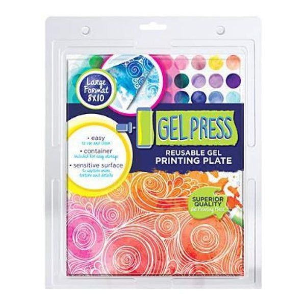 Gel Press - Reusable Gel Printing Plate - 8X10 Inches