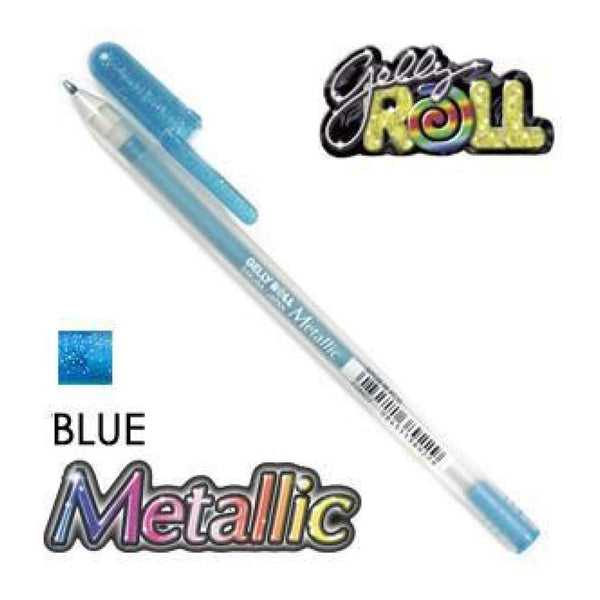 Gelly Roll Pens Metallic - Blue