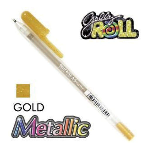 Gelly Roll Pens Metallic Gold