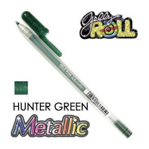 Gelly Roll Pens Metallic - Hunter Green