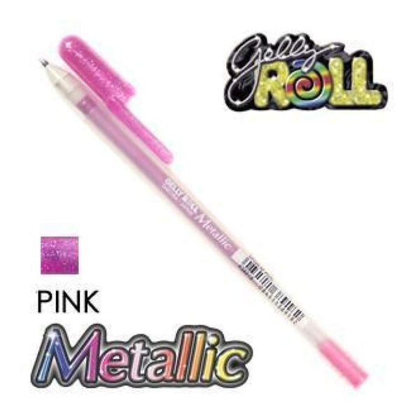Gelly Roll Pens Metallic Pink
