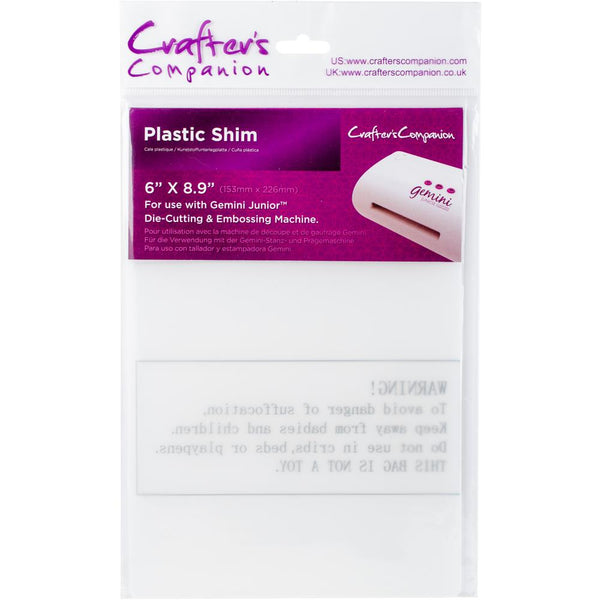 Crafter's Companion Gemini Junior Plastic Shim 6in x 9in