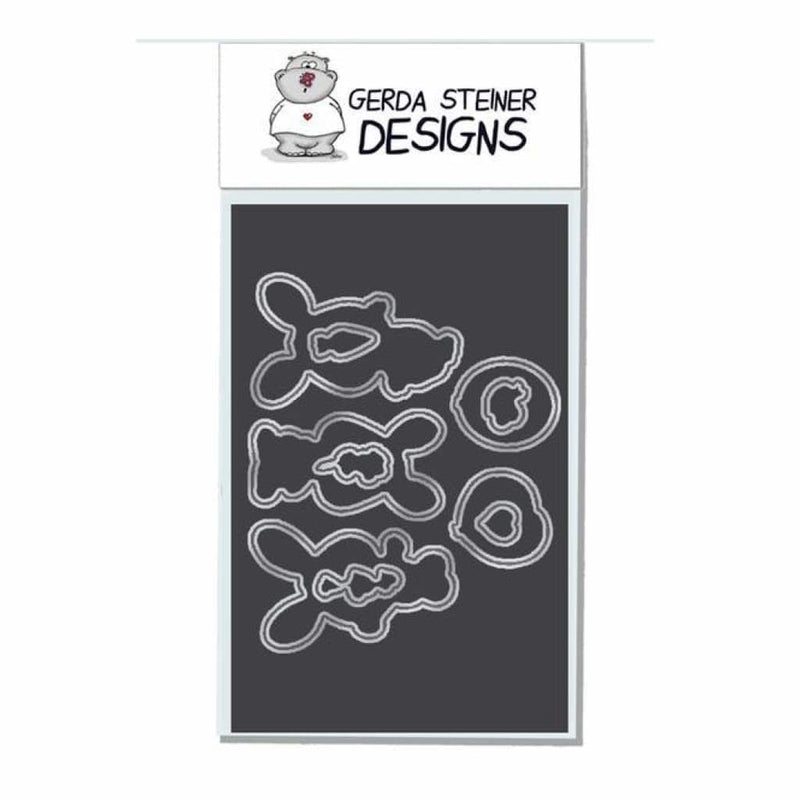 Gerda Steiner Designs Dies - Happy Hoppy 4x6in