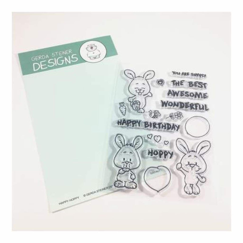 Gerda Steiner Designs Dies - Happy Hoppy 4x6in*
