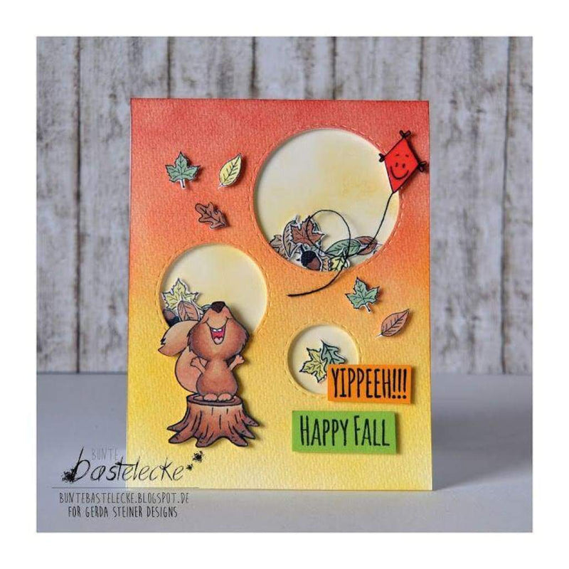 Gerda Steiner Designs - Fall in Love 4x6 Clear Stamp Set*