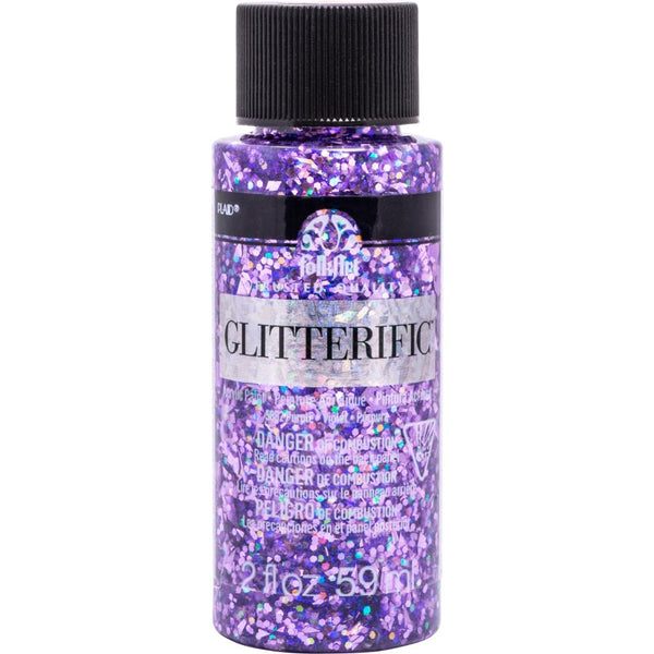 FolkArt - Glitterific Glitter Paint 2oz - Purple