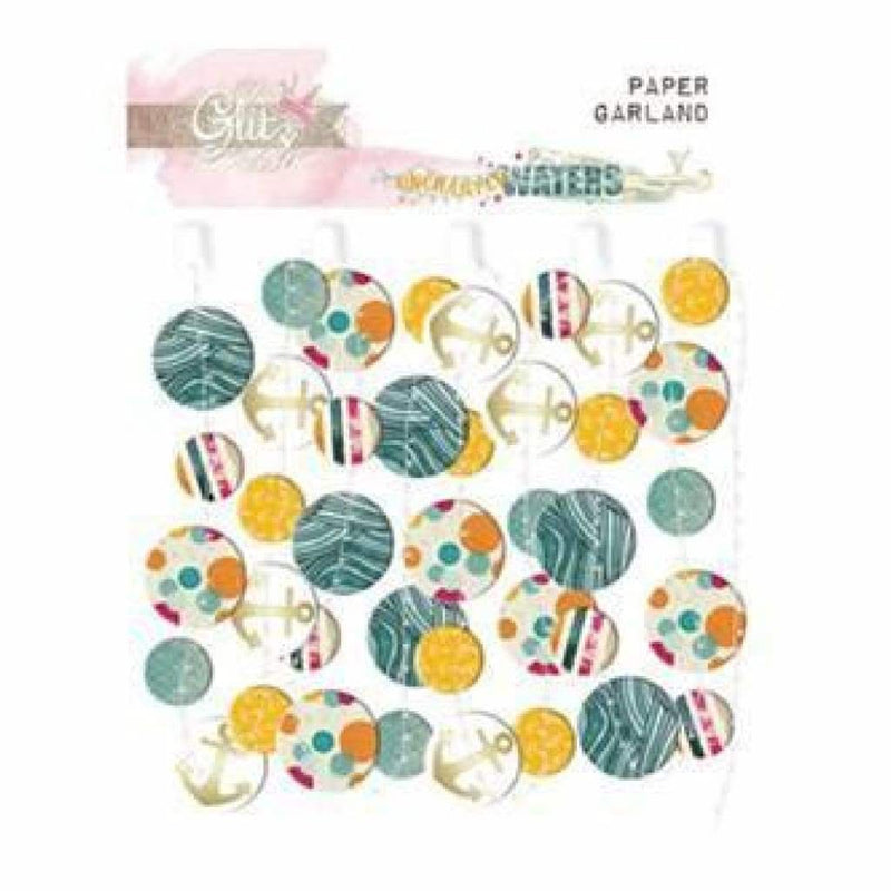 Glitz Designs - Unchartered Waters - Paper Garland