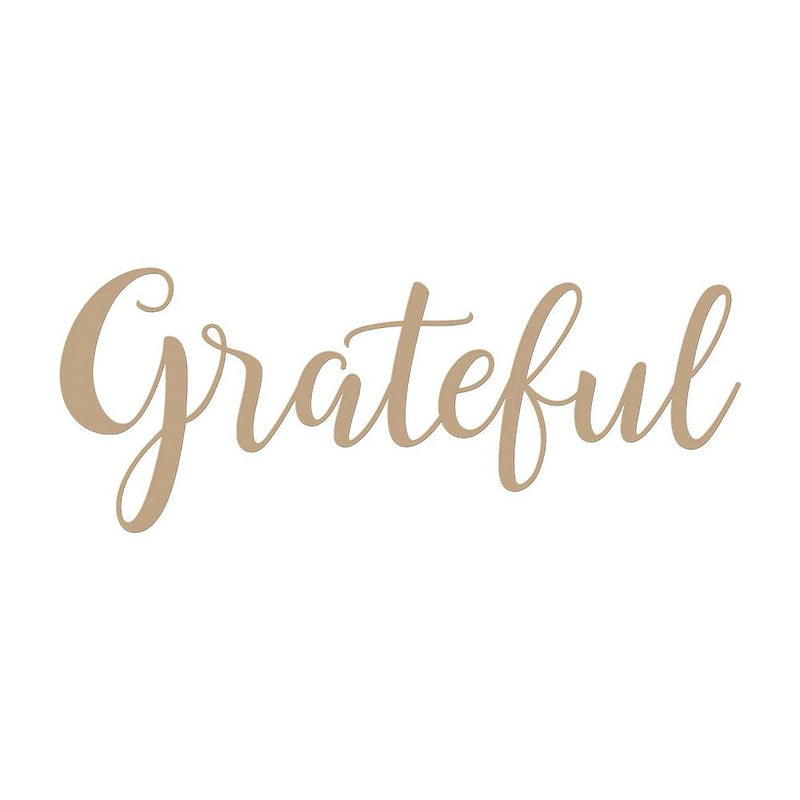 Spellbinders Glimmer Plates Sweeping Grateful*