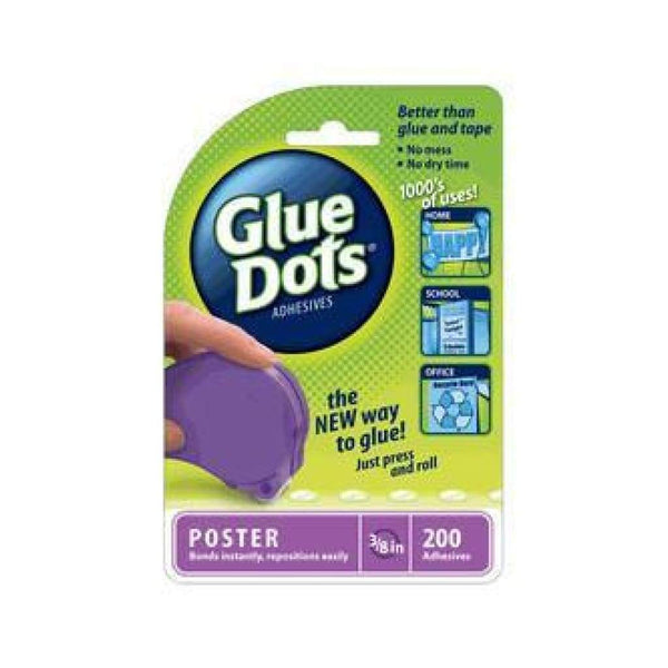 Glue Dots 3/8in Poster Disposable Dispenser
