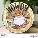 Stamping Bella Cling Stamps Gnome Cowboy*