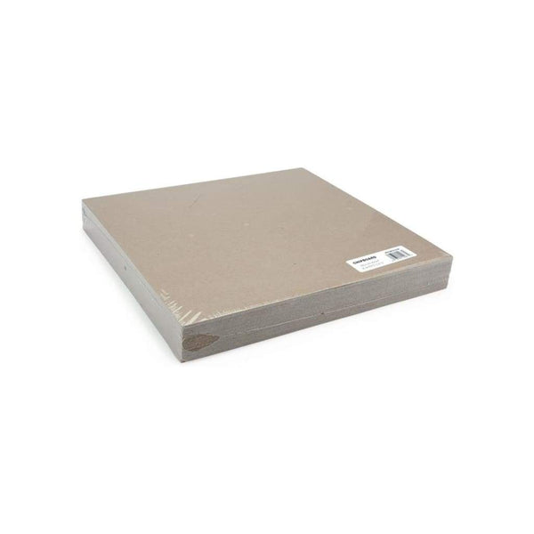Grafix Medium Weight Chipboard Sheets 12 inch X12 inch 25 pack Natural