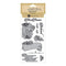 Graphic 45 - Mon Amour Cling Stamps -