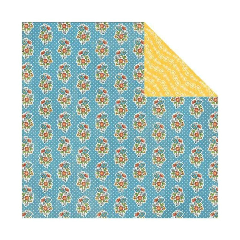 Graphic 45 - Mother Goose Double-Sided Cardstock 12"X12" A Pocketful Of Posies