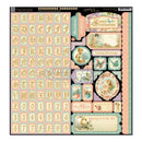 Graphic 45 Sweet Sentiments Collection - 12x12 Sticker Sheet