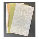 Heidi Swapp - Chipboard Kits- Rectangle- Grass/White*