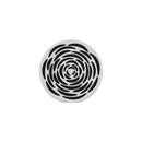 Hero Arts Florals Clings Stamps 3.5 inch X3.5 inch Solid Bud