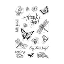 Hero Arts From The Vault Clear Stamp 4 inch X6 inch Bugs