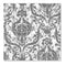 Hambly Screen Prints - Brocade Blossom Overlay - Grey (Pack Of 5)