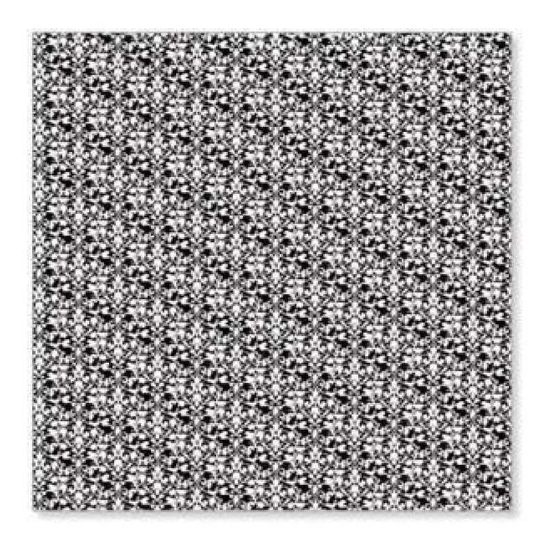 Hambly Screen Prints - High Tea Overlay - Black (Pack Of 5)
