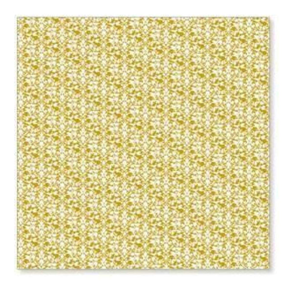 Hambly Screen Prints - High Tea Overlay - Mustard Yellow (Pack Of 5)
