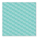 Hambly Screen Prints - High Tea Overlay - Teal Blue (Pack Of 5)