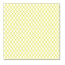 Hambly Screen Prints - Lattice Overlay - Yellow (Pack Of 5)