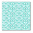 Hambly Screen Prints - Mini Brocade Overlay - Antique Teal Blue (Pack Of 5)