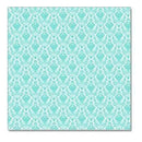 Hambly Screen Prints - Mini Brocade Overlay - Antique Teal Blue (Pack Of 5)