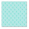 Hambly Screen Prints - Mini Brocade Overlay - Antique Teal Blue (Pack Of 5)