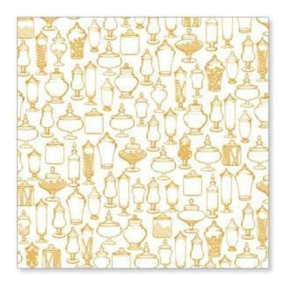 Hambly Screen Prints - Sweet Tooth Overlay - Metallic Gold (Pack Of 5)