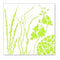 Hambly Screen Prints - Twigs & Weeds Overlay - Lime Green (Pack Of 5)