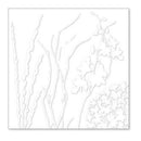 Hambly Screen Prints - Twigs & Weeds Overlay - White (Pack Of 5)