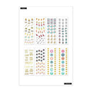 Happy Planner Sticker Sheets 8/Pkg - Happy Summer