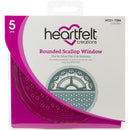 Heartfelt Creations Cut & Emboss Dies Rounded Scallop Window 2.5in To 6in*