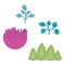 Heartfelt Creations Cut & Emboss Dies Snowy Pine Village