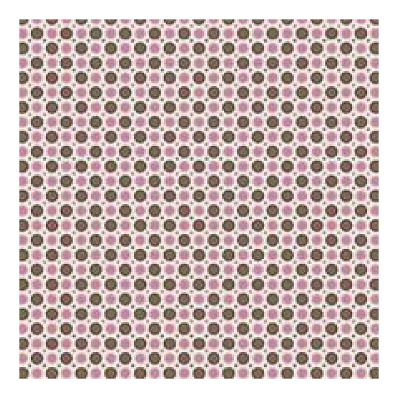 Heidi Grace - Cherry - Dots With Flocking 12X12 Paper (Pack Of 5)