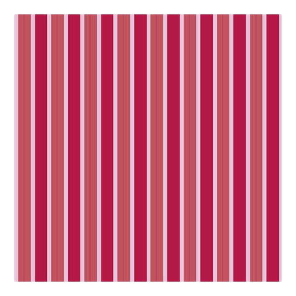 Heidi Grace - Love Blossoms - Stripes With Flocking 12X12 Paper (Pack Of 5)