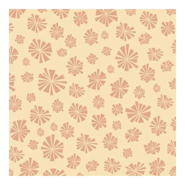 Heidi Grace - Orchard - Pinwheels With Flocking 12X12 Paper (Pack Of 5)