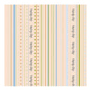 Heidi Grace - Pocket Scraps Day Dreamer Stripes 12X12 Glitter Paper (Pack Of 5)