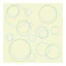 Heidi Grace - Pocket Scraps Inspire Me Round And Round 12X12 Glitter Paper (Pack Of 5)