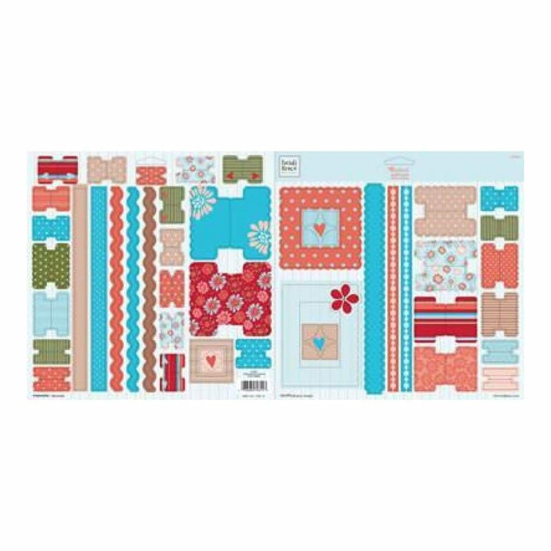 Heidi Grace - The Wildflowers - Floral Wildflowers Add On Punchouts