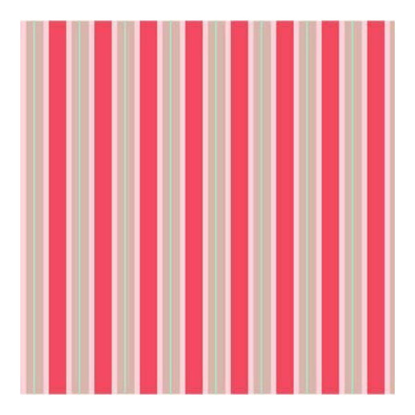 Heidi Grace - The Wildflowers - Wildflowers Stripe With Flocking 12X12 Shimmer (Pack Of 5)