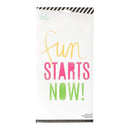 Heidi Swapp Chalk Art Stencils 10.5X5.5 inch 12 Pack - Fun Starts Now
