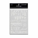 Heidi Swapp - Iron-Ons- Theme Words Mini- Loved