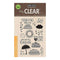 Hero Arts Clear Stamps 4Inch X6inch  Sheet Sun Showers