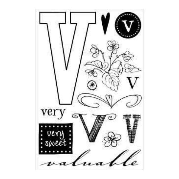 Hero Arts - Cleardesigns For Stamping - V