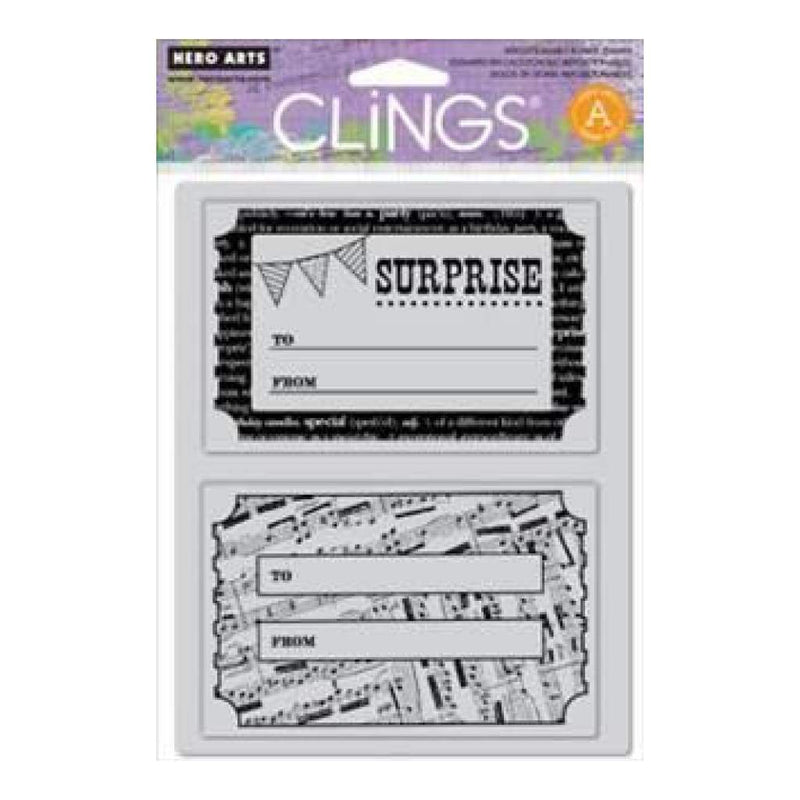 Hero Arts - Clings - Surprise